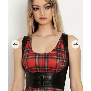 Black Milk Size NWT size XS ROUTE 666 UNDERBUST CORSET